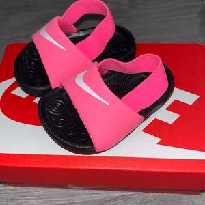 Nike baby slides